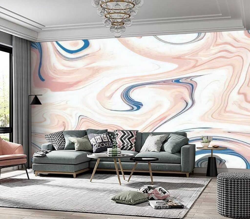 Beige Peel and Stick Wall Paper